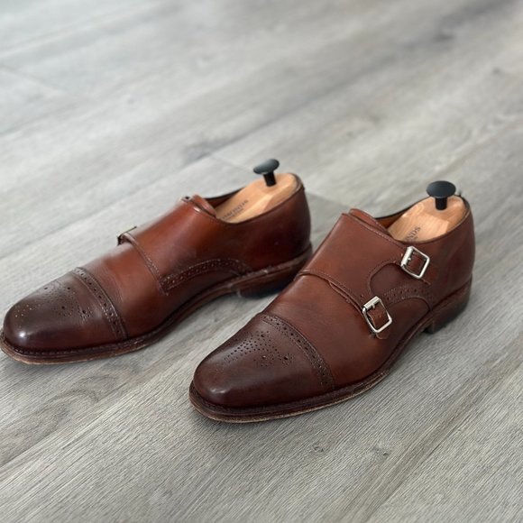 Allen Edmons Monk Straps - St. John's Double Monk Strap Dress Shoe - Picture 3 of 3